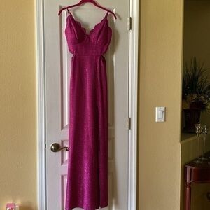 XTRAORDINARY LONG GOWN SHIMMERY PINK SIZE 3‎